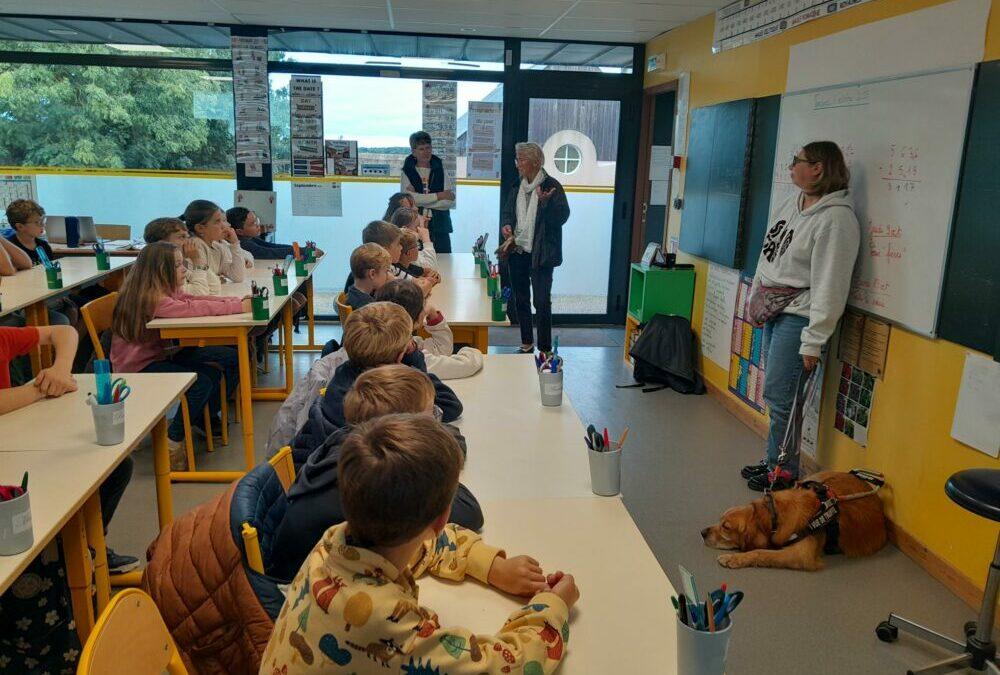 Rencontre avec une personne mal voyante