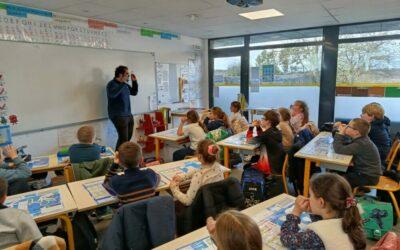 Intervention d’un animateur du programme Eco Pousse